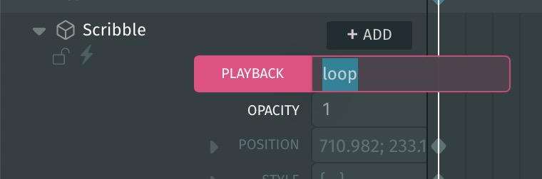 Subcomponent playback